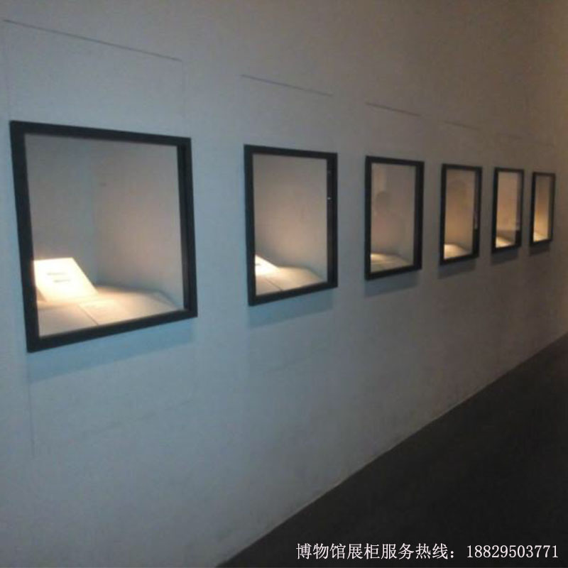 深圳市实创博物馆展柜博物馆入墙龛柜实创-B003